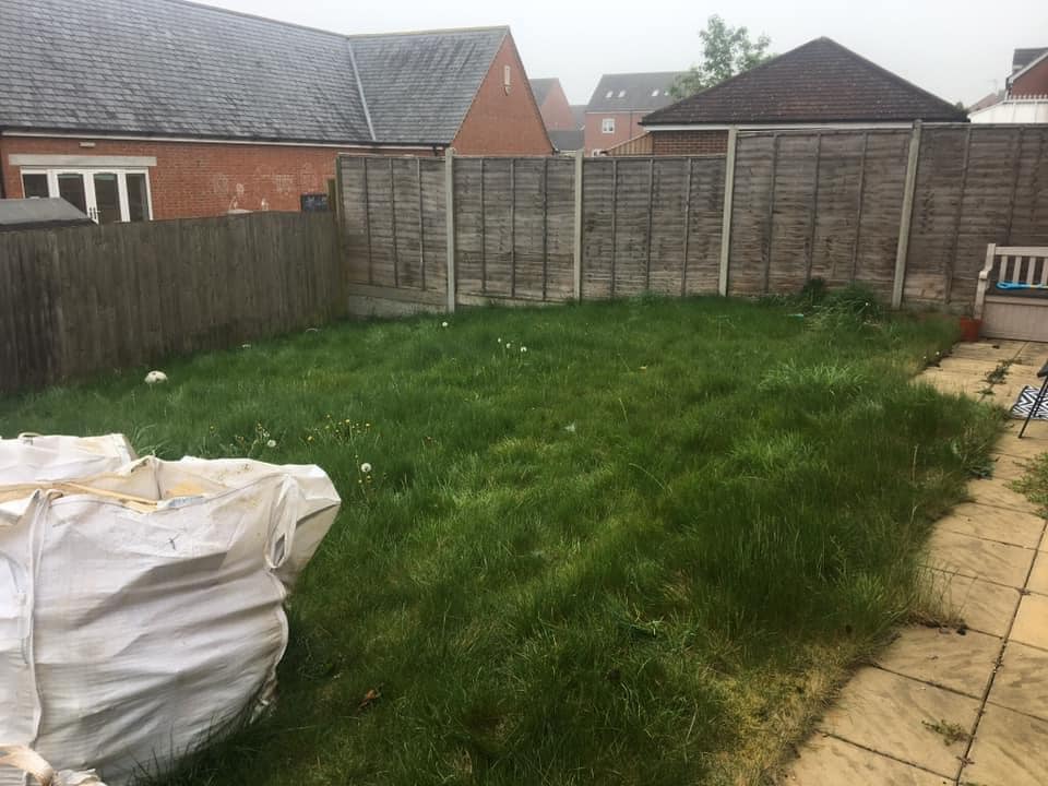 raised garden and fencing